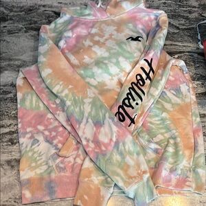 Hollister Tie-Dye Hoodie - Multicolor